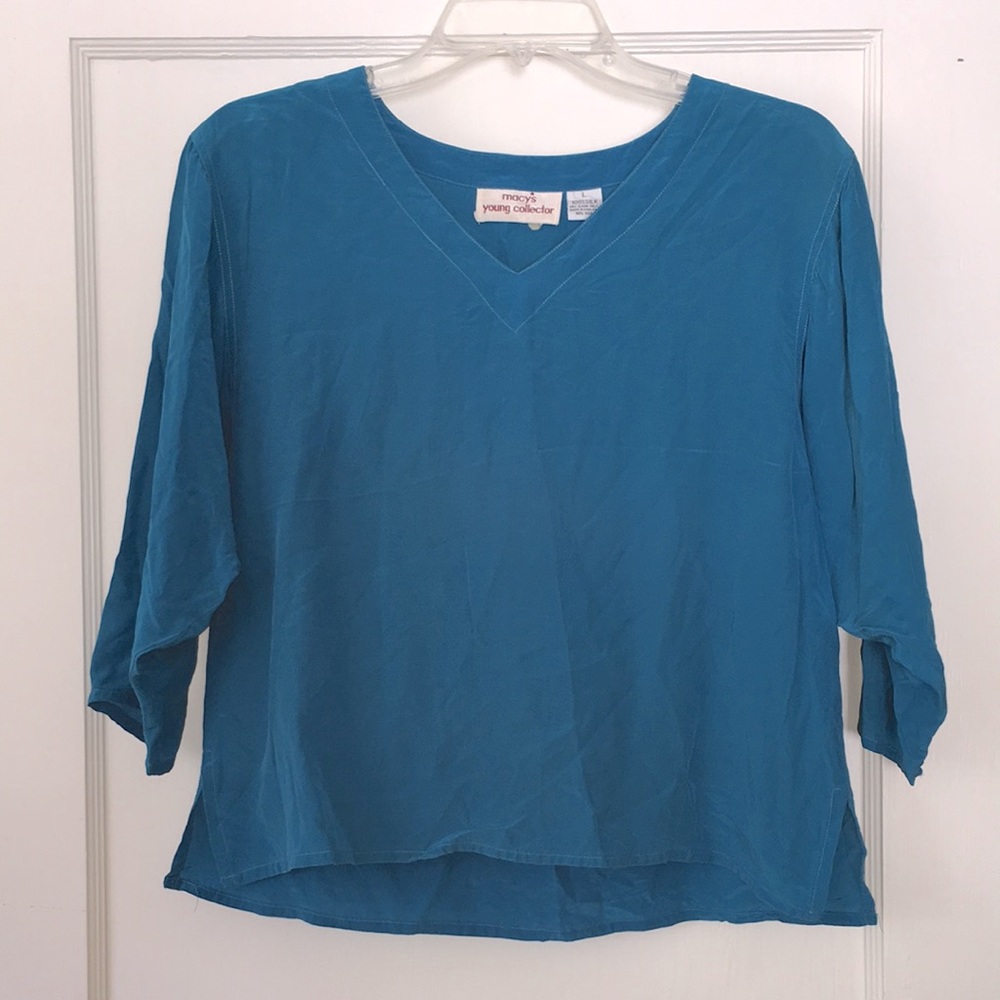Macy’s Young Collectors Silk Ballet Sleeve T-shirt